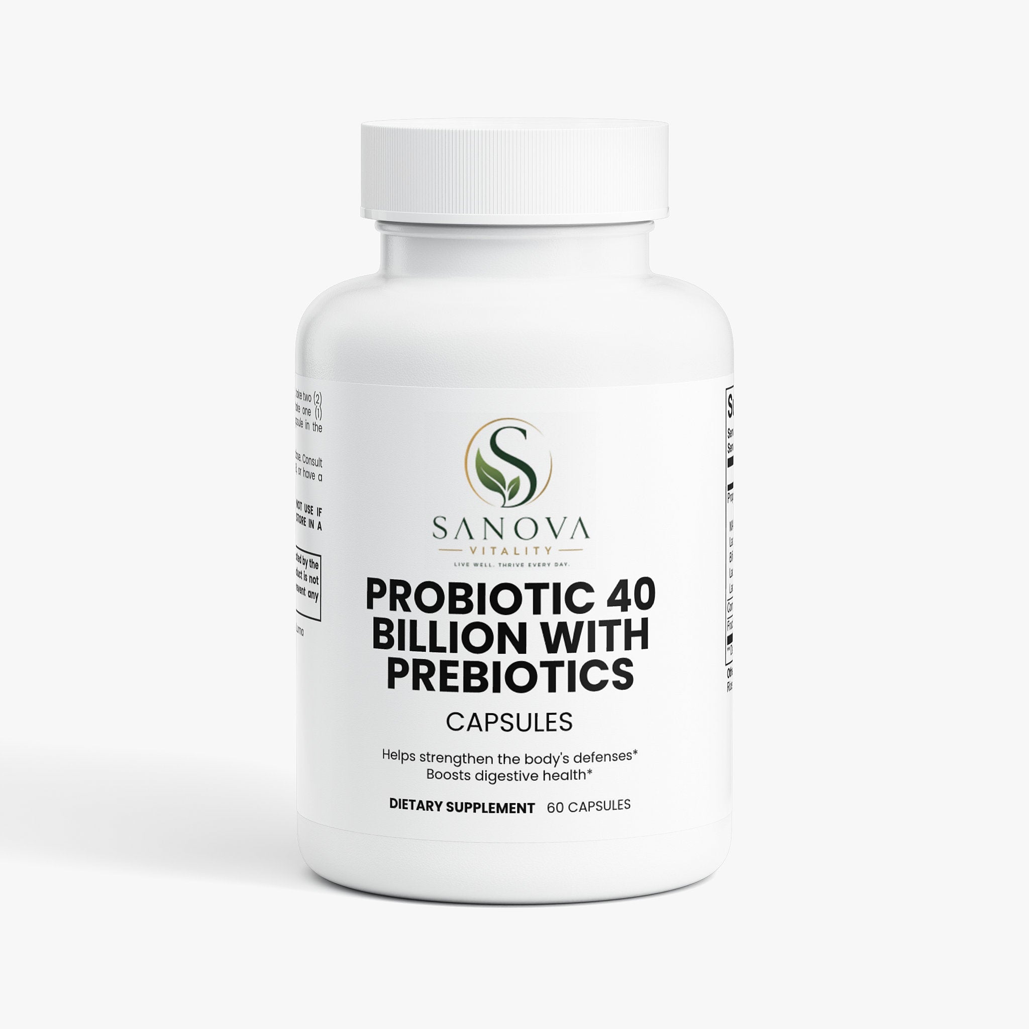 Probiotic 40 Billion with Prebiotics