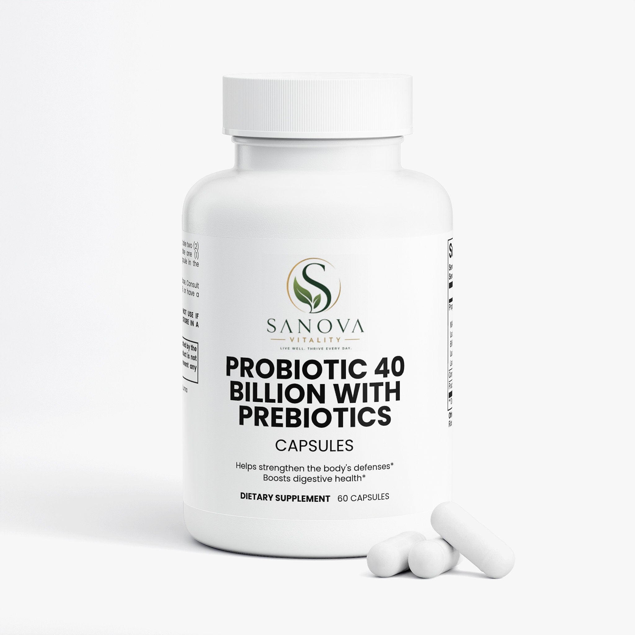 Probiotic 40 Billion with Prebiotics