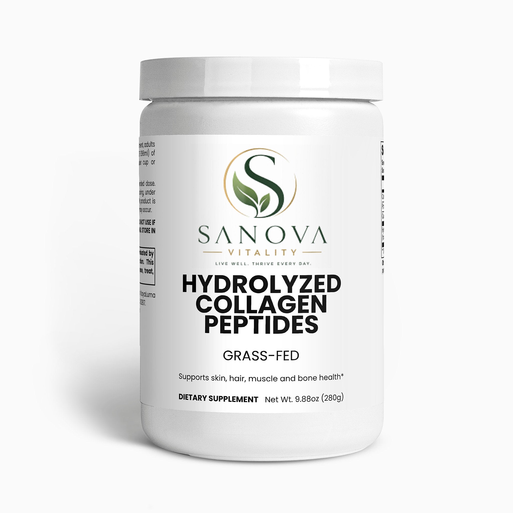Grass-Fed Hydrolyzed Collagen Peptides