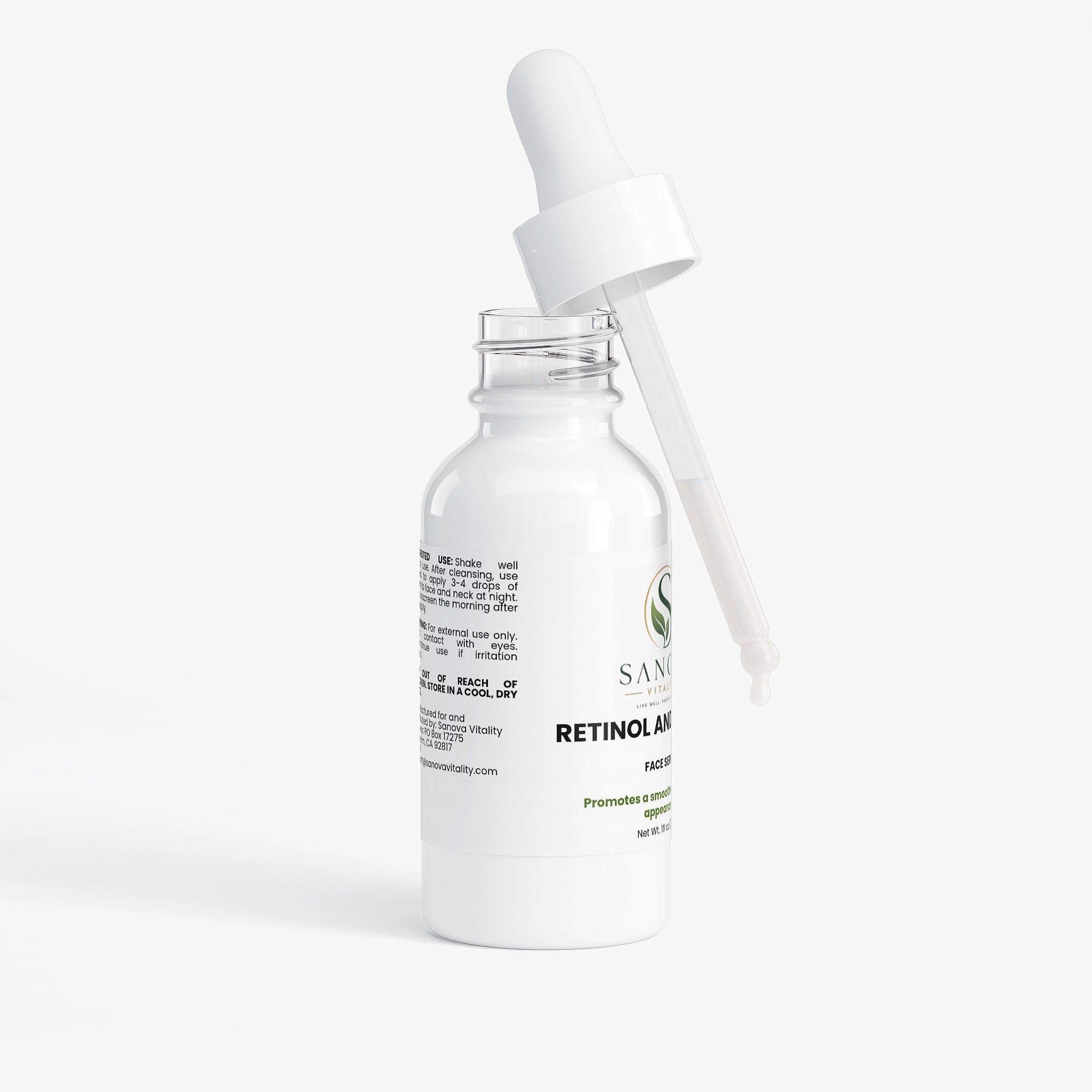 Retinol and Peptide Face Serum