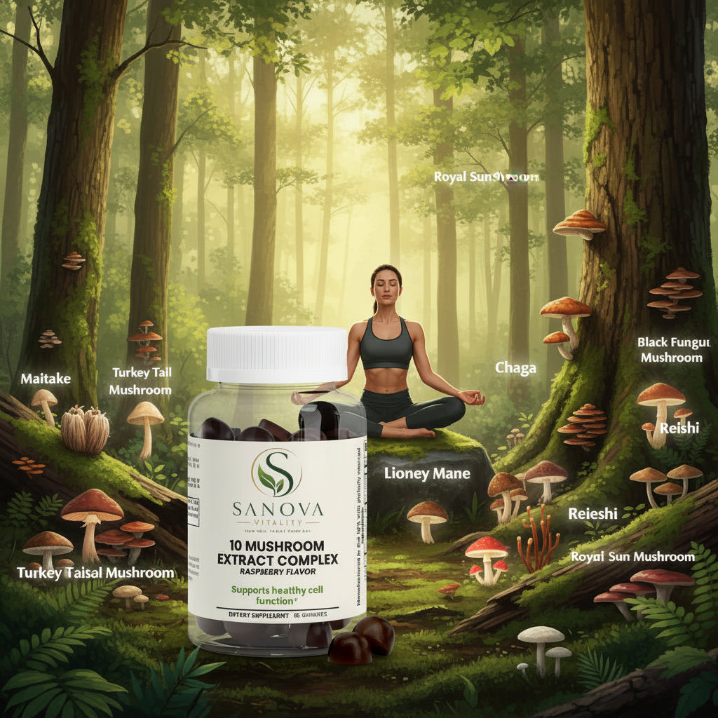 10 Mushroom Extract Complex