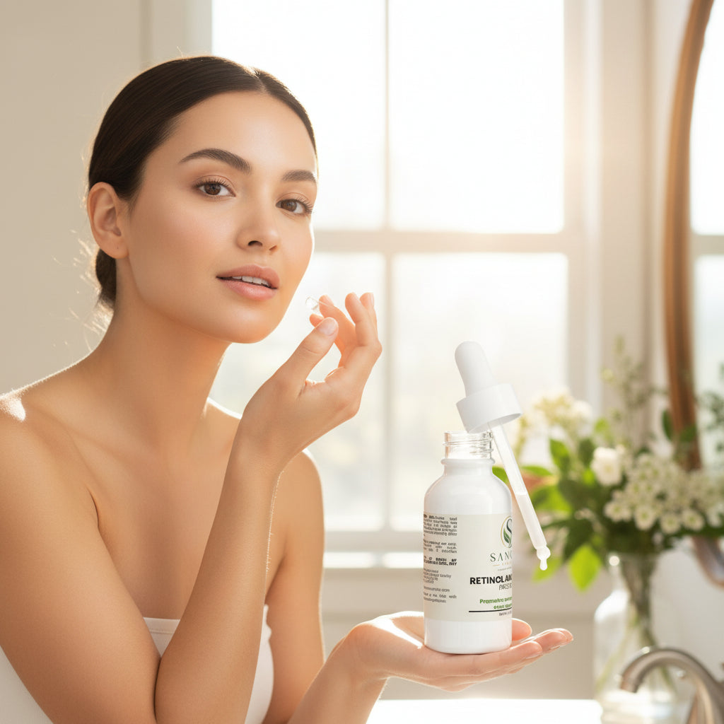 Retinol and Peptide Face Serum