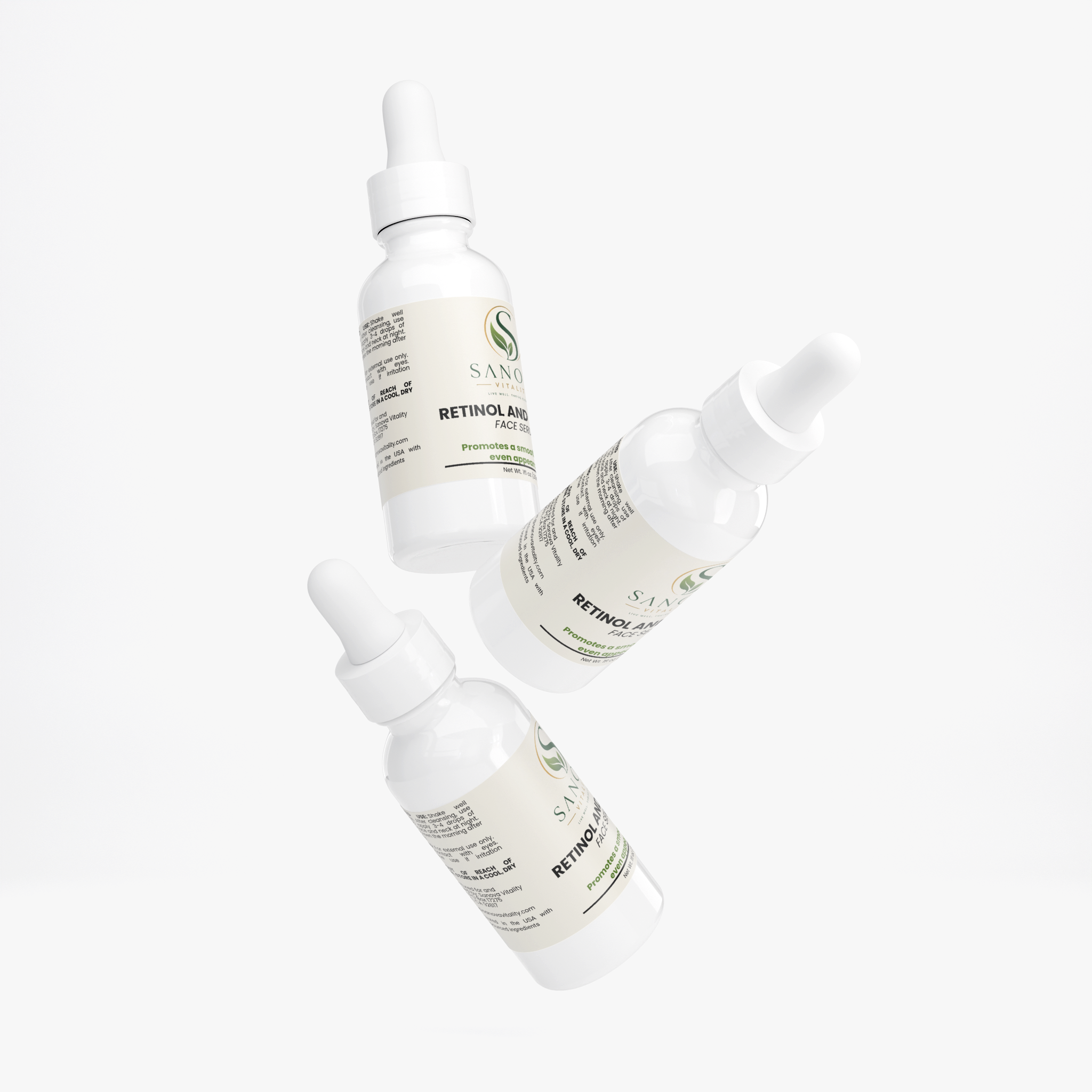 Retinol and Peptide Face Serum
