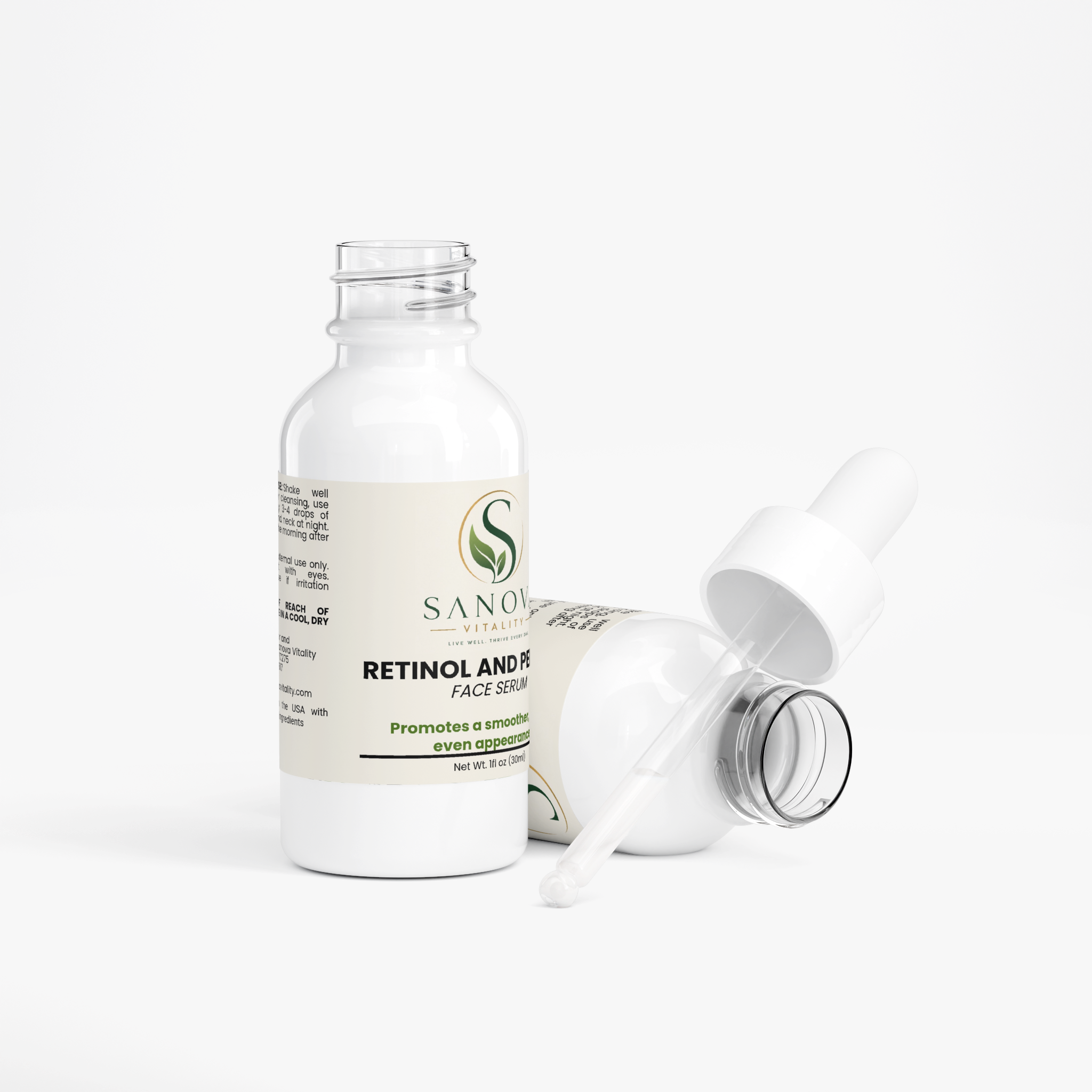 Retinol and Peptide Face Serum
