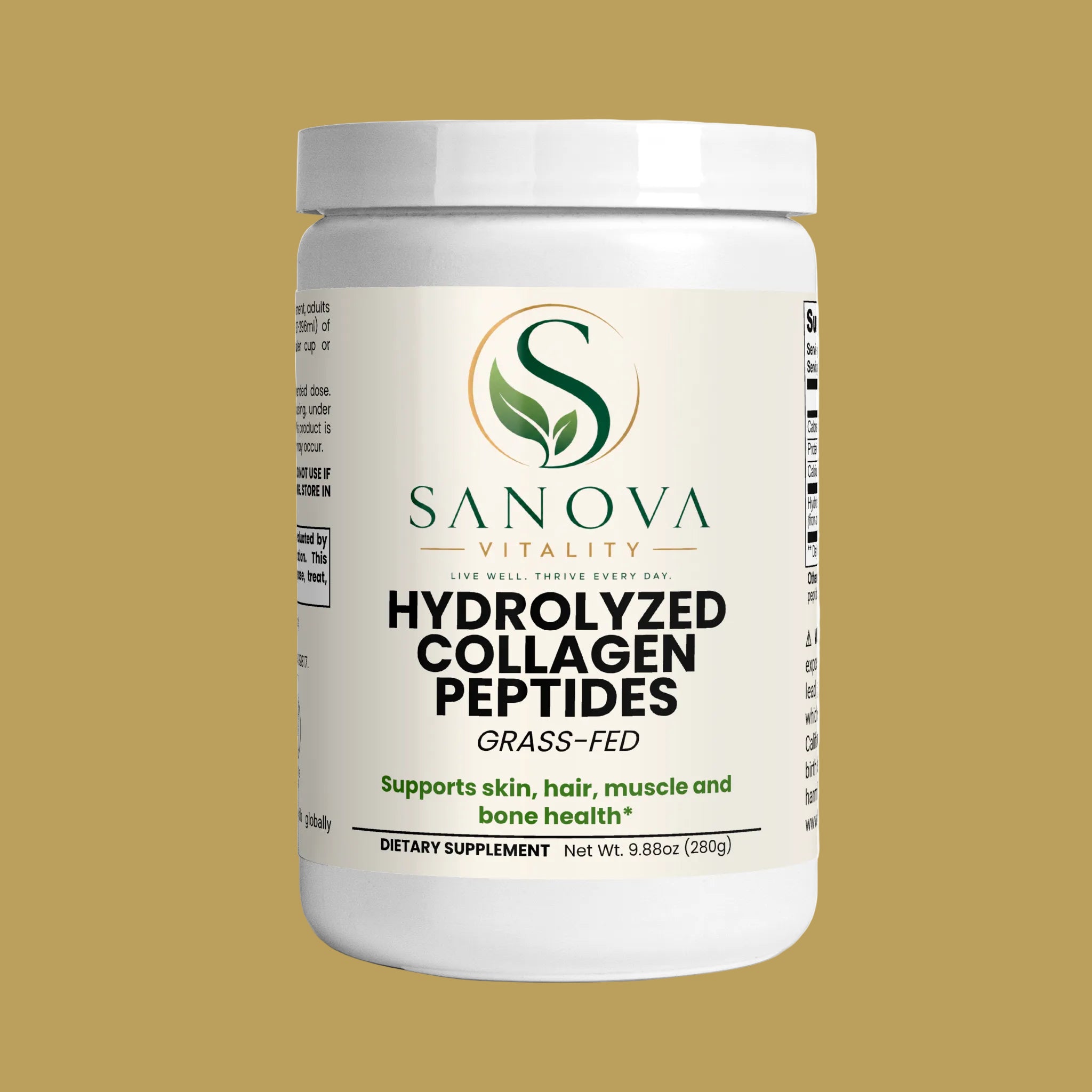 Hydrolyzed Collagen Peptides